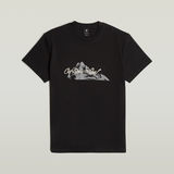 G-STAR Outlet Summit Graphic T-Shirt Black