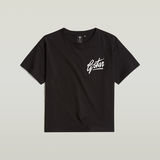 G-STAR Outlet Top Loose Short para Niñas Negro