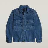 G-STAR Outlet Utility Overshirt Medium blue