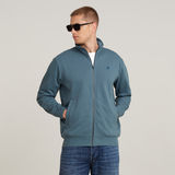 G-STAR Outlet Nifous Zip Thru Sweater Medium blue