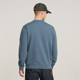 G-STAR Outlet G-Script Logo Sweater Medium blue