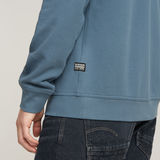 G-STAR Outlet G-Script Logo Sweater Medium blue