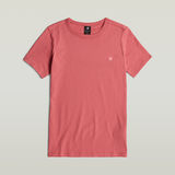 G-STAR Outlet Chest Logo Optic Slim Top Pink
