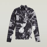 G-STAR Outlet Printed Mock Slim Top Multi color