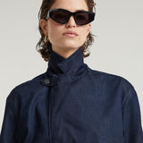 G-STAR Outlet Cropped Peacoat Jacket Dark blue
