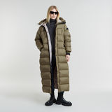 G-STAR Outlet Chaqueta Whistler Long Puffer Verde
