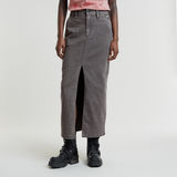 G-STAR Outlet Midi Pencil Skirt Grey