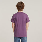 G-STAR Outlet Camiseta Regular para Niños Morado