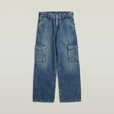 G-STAR Outlet Pantalones Cargo Mega para Niñas Azul intermedio