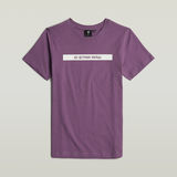 G-STAR Outlet Camiseta Regular para Niños Morado