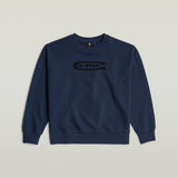 G-STAR Outlet Girls Sweater Unbrushed Dark blue
