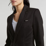 G-STAR Outlet Classic Fitted Blazer Black