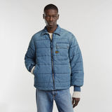 G-STAR Outlet Padded Zip Bomber Medium blue