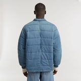 G-STAR Outlet Padded Zip Bomber Medium blue