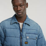G-STAR Outlet Padded Zip Bomber Medium blue