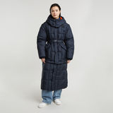 G-STAR Outlet Modular Padded Hooded Puffer Dark blue
