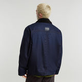 G-STAR Outlet Utility Sherpa Jacket Dark blue