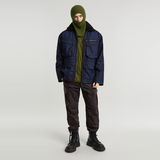 G-STAR Outlet Utility Sherpa Jacket Dark blue