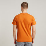 G-STAR Outlet Multicolor Graphic T-Shirt Orange