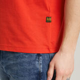 G-STAR Outlet Embro RAW Graphic T-Shirt Red