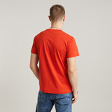 G-STAR Outlet Embro RAW Graphic T-Shirt Red