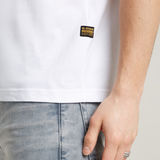 G-STAR Outlet Multicolor Graphic T-Shirt White