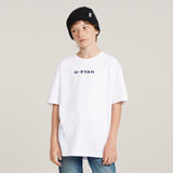 G-STAR Outlet Camiseta Loose para Niños Blanco