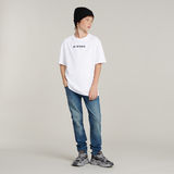 G-STAR Outlet Camiseta Loose para Niños Blanco