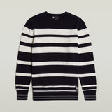 G-STAR Outlet Jersey Irregular Stripe Knitted Multi color