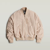G-STAR Outlet Bomber Padded Jacket Pink