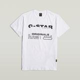G-STAR Outlet Camiseta Originals Blanco