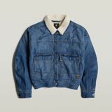 G-STAR Outlet Drifter Sherpa Jacket Medium blue