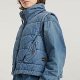 G-STAR Outlet Padded Mae Vest Medium blue