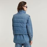 G-STAR Outlet Padded Mae Vest Medium blue