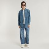 G-STAR Outlet Relaxed Overshirt Medium blue