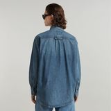 G-STAR Outlet Relaxed Overshirt Medium blue
