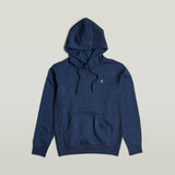 G-STAR Outlet Premium Core Hooded Sweater Medium blue