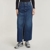 G-STAR Outlet Viktoria Long Skirt Dark blue
