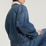 G-STAR Outlet Drifter Sherpa Jacket Medium blue