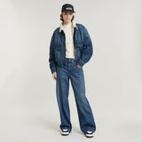 G-STAR Outlet Drifter Sherpa Jacket Medium blue