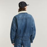 G-STAR Outlet Drifter Sherpa Jacket Medium blue