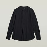 G-STAR Outlet Half Placket Top Black