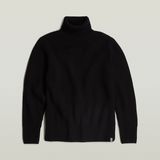 G-STAR Outlet Essential Turtle Knitted Sweater Black