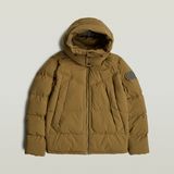 G-STAR Outlet G- Whistler Padded Hooded Jacket 2.0 Brown