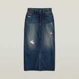 G-STAR Outlet Viktoria Long Skirt Dark blue