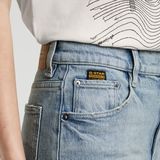 G-STAR Outlet Viktoria High Straight Jeans Light blue