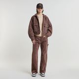 G-STAR Outlet Drifter Sherpa Jacket Brown