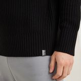 G-STAR Outlet Essential Turtle Knitted Sweater Black