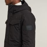 G-STAR Outlet Vodan Padded Hooded Parka Black