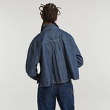 G-STAR Outlet Cropped Shirt Dark blue